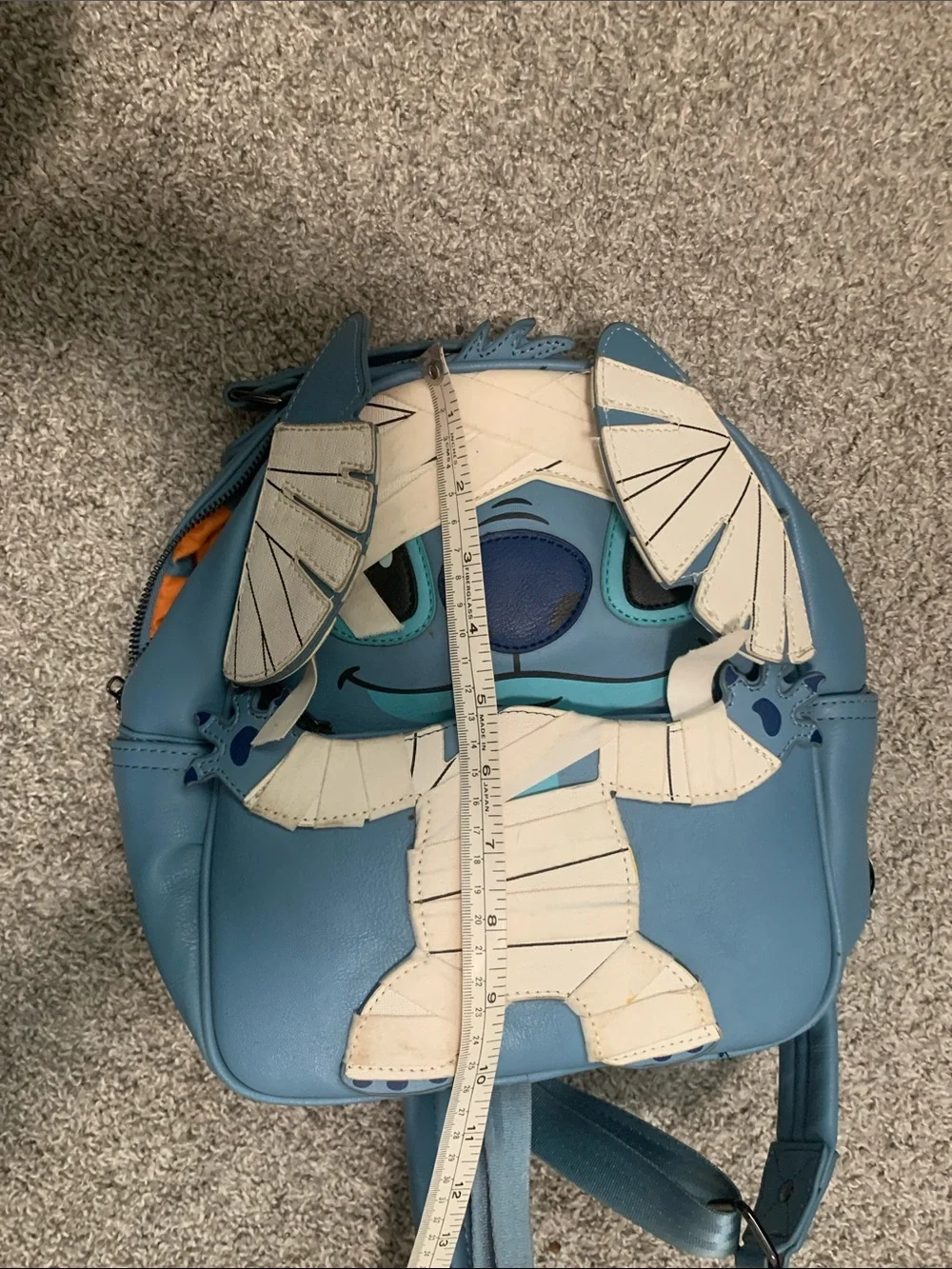 Her Universe Lilo and Stitch Character Mummy Blue Backpack
